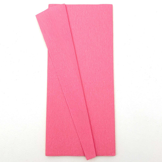 Double Sided Crepe Paper ~ Gloria Doublette from Germany ~ Pink